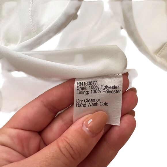 ADEIRLINA Bridal Corset Mini Dress White NWT XS - Picture 5 of 5